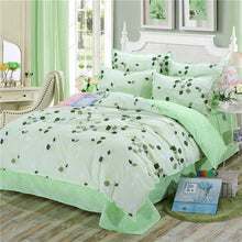 Load image into Gallery viewer, New Product Spring Floral and Butterfly Printed Bedding Set 3/4pc Bed Linen Twin Full Queen King Size Soft Duvet Cover Sets 2019
