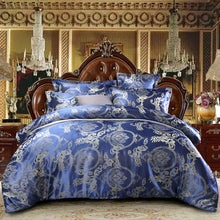Load image into Gallery viewer, Home textile Comfortable luxury Bedding Set Solid color bed linens comforter set simplicity Duvet Cover Pillowcase queen king