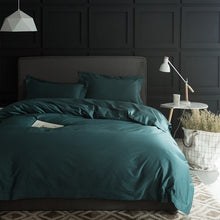 Load image into Gallery viewer, 1000TC Egypt cotton White Grey Bedding set 4PCS KING QUEEN SIZE tribute silk Bed set Cotton bedsheet bed linen linge de lit