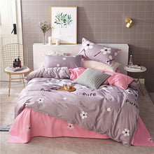 Load image into Gallery viewer, New Product Spring Floral and Butterfly Printed Bedding Set 3/4pc Bed Linen Twin Full Queen King Size Soft Duvet Cover Sets 2019
