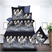Load image into Gallery viewer, realistic 3d tigers duvet cover set usa king queen double full twin single size bed linen set

