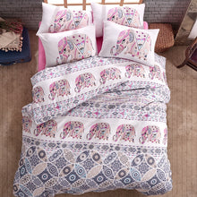 Load image into Gallery viewer, Lady Moda Bed Linen Set Elephant Luxury Ranforce Bedding Set Twin/Full/Queen/King Size 3/4/5 pcs Duvet Cover Set from Turkey
