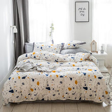 Load image into Gallery viewer, Red strawberries Bedding Sets 100% cotton Bed Linen Duvet Cover Bed Sheet/fitted sheet Pillowcase/bed Sets queen king size 4pcs
