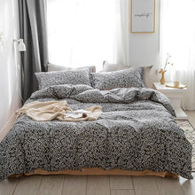 Load image into Gallery viewer, Red strawberries Bedding Sets 100% cotton Bed Linen Duvet Cover Bed Sheet/fitted sheet Pillowcase/bed Sets queen king size 4pcs
