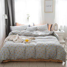 Load image into Gallery viewer, Red strawberries Bedding Sets 100% cotton Bed Linen Duvet Cover Bed Sheet/fitted sheet Pillowcase/bed Sets queen king size 4pcs
