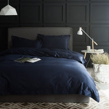 Load image into Gallery viewer, 1000TC Egypt cotton White Grey Bedding set 4PCS KING QUEEN SIZE tribute silk Bed set Cotton bedsheet bed linen linge de lit
