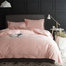 Load image into Gallery viewer, 1000TC Egypt cotton White Grey Bedding set 4PCS KING QUEEN SIZE tribute silk Bed set Cotton bedsheet bed linen linge de lit
